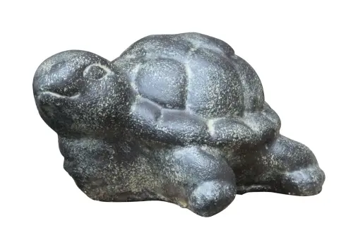 Product image of the product “Turtle, approx. 12 cm L | Cast stone, handcrafted & coloured ”